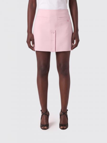 Mini-jupe en polyester CourrÈges