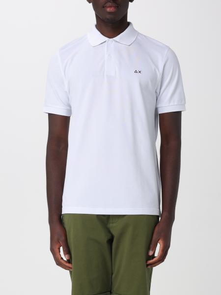 Cotton Logo Polo Shirt SUN68