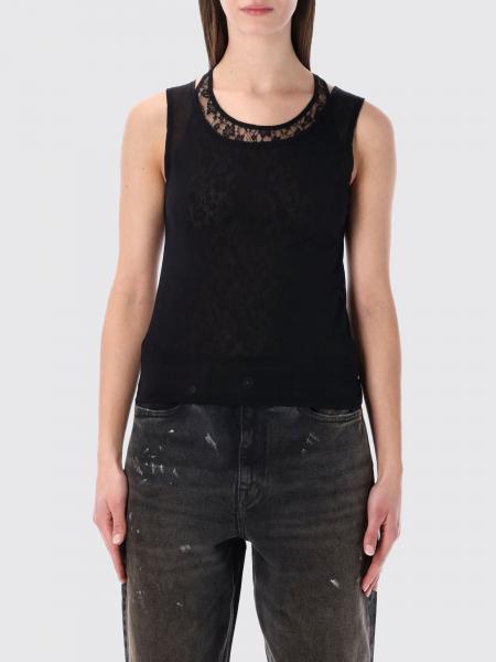 Our Legacy Cotton Blend Top with Lace Inserts