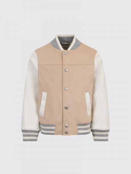 Suede And Leather Bomber Jacket Eleventy