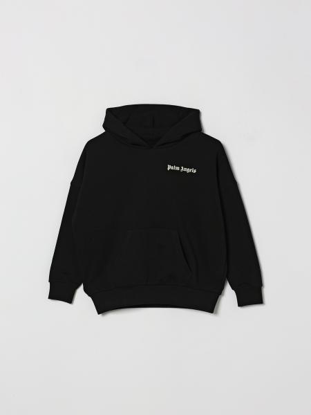 Cotton Hoodie With Logo Palm Angels