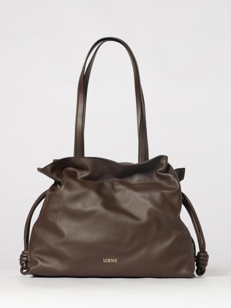 Borsa Flamenco Loewe in pelle drappeggiata
