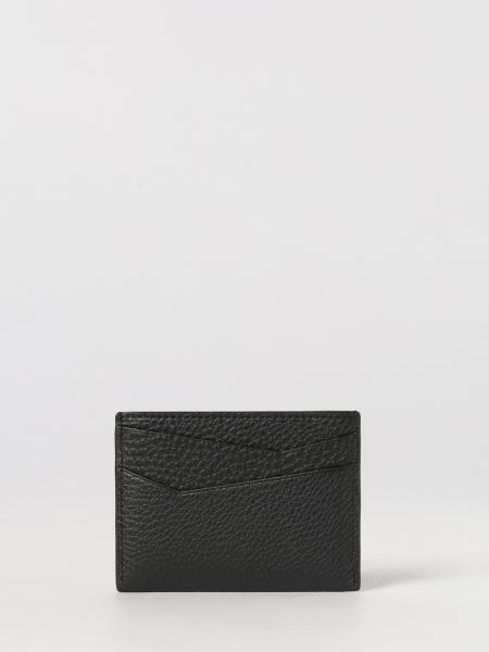 Portacarte di credito Puzzle Loewe in pelle martellata