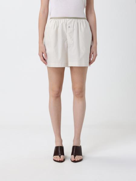 Lemaire Shorts aus Baumwolle und Seide