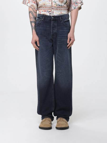 Just Cavalli Wide Leg Cotton Denim Jeans