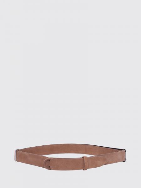 Orciani Nobuckle Suede Belt