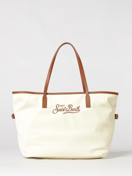 Bolso de hombro de nylon con logo Mc2 Saint Barth