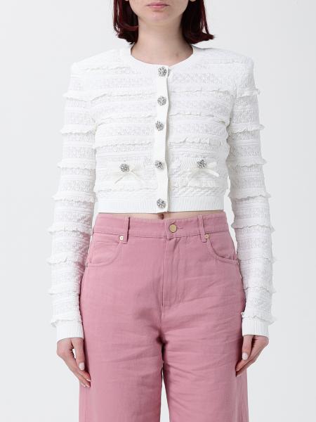 Self-Portrait Viscose Blend Cardigan