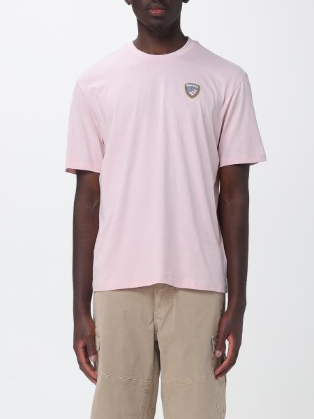 T-shirt basic Blauer in cotone con logo