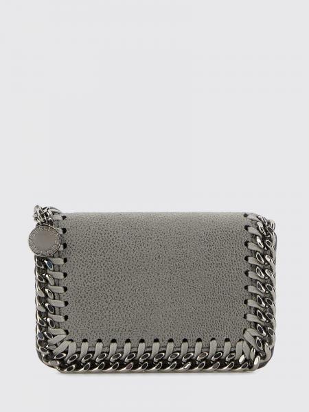 Falabella Crackled Synthetic Suede Wallet Stella McCartney