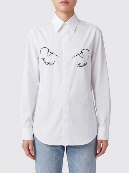 Cotton Poplin Shirt Jean Paul Gaultier