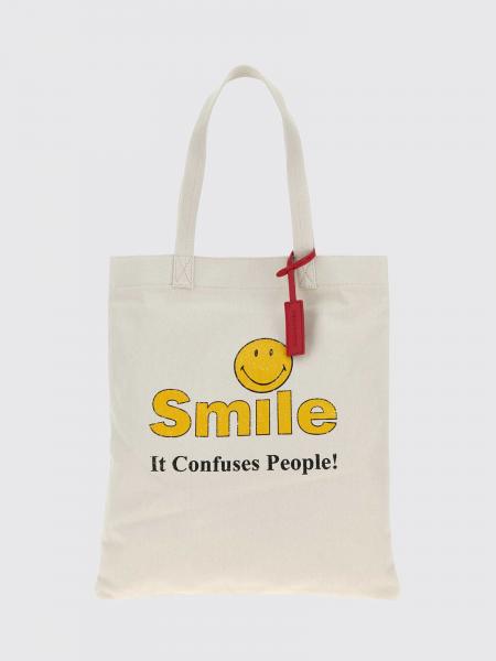 Smiley Print Cotton Bag Dsquared2