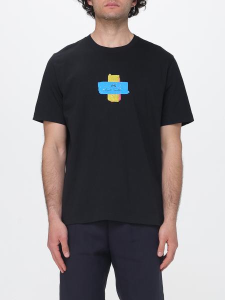 Organic Cotton T-Shirt Paul Smith with Logo