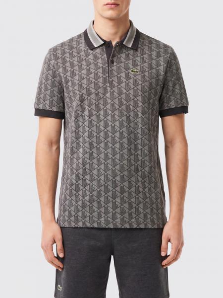 Monogram Jacquard Polo Shirt Lacoste