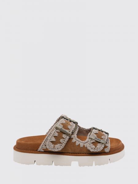 Mou Bio Suede Sandal