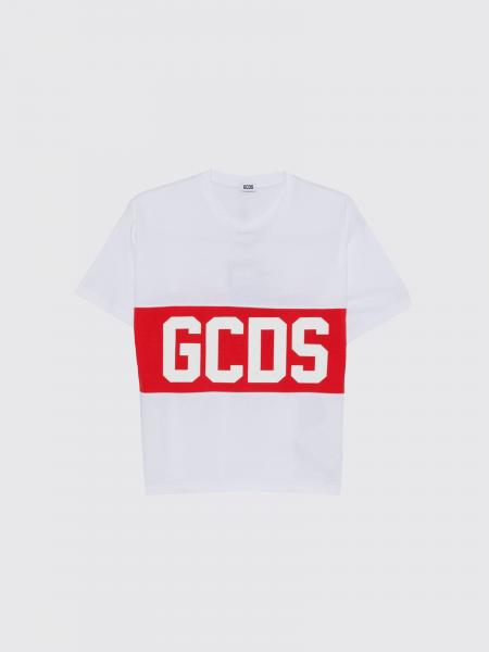 GCDS Junior 纯棉徽标T恤