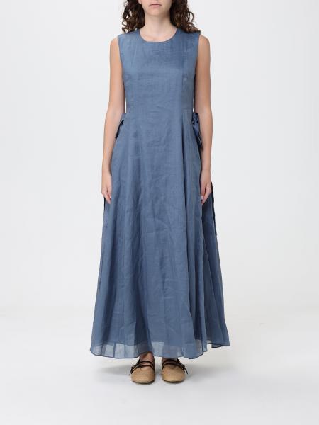 'S Max Mara Ramie Midi Dress
