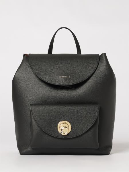 Nikla Grained Leather Backpack Coccinelle