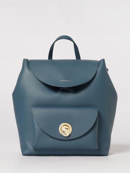 Nikla Grained Leather Backpack Coccinelle