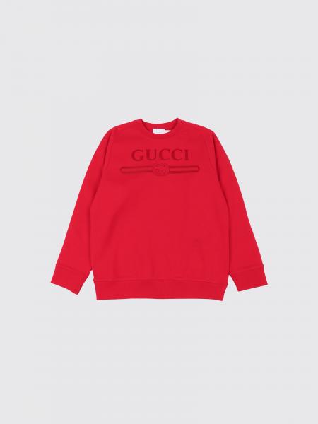 Sweat girocollo Gucci en coton à logo