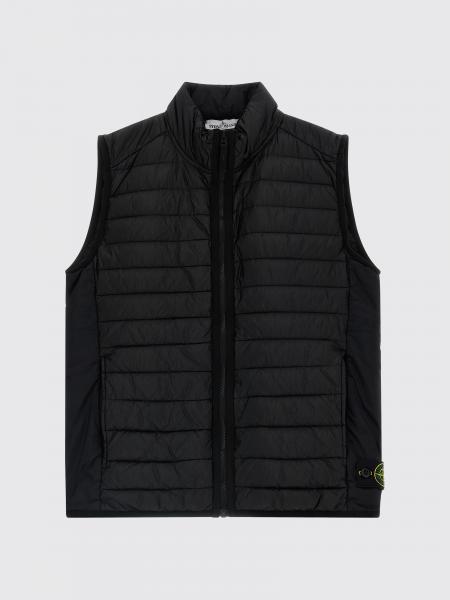 Gilet matelassé Stone Island Junior en nylon rembourré