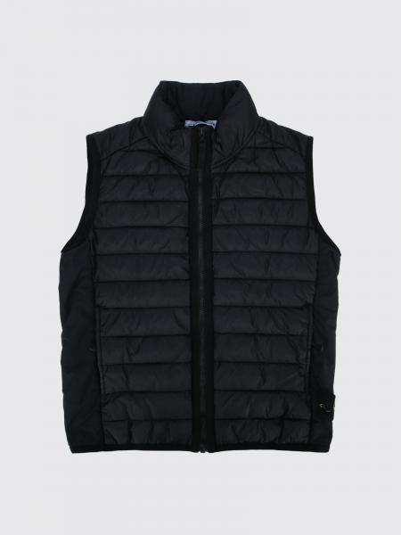 Gesteppte Nylon-Weste Stone Island Junior