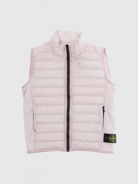 Gilet matelassé Stone Island Junior en nylon rembourré
