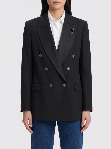 Double-Breasted Viscose Blend Blazer by GCDS