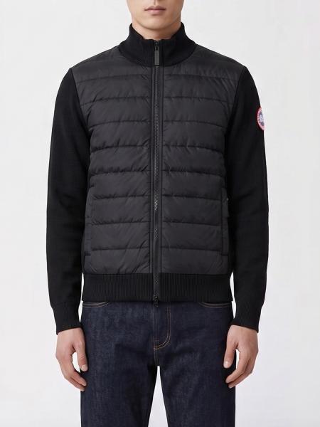 HyBridge® Quilted Down Jacket in Nylon and Knit Canada Goose