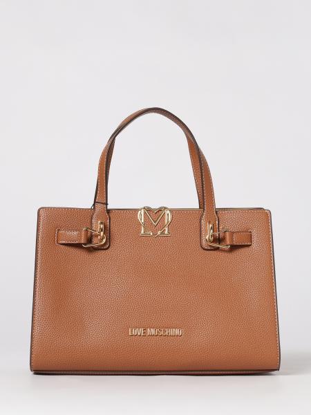 Sac en cuir synthétique grainé Love Moschino