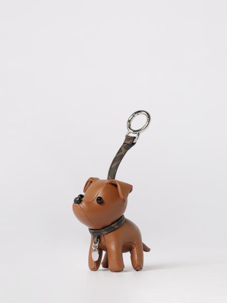 Fendi Dog Leather Keychain