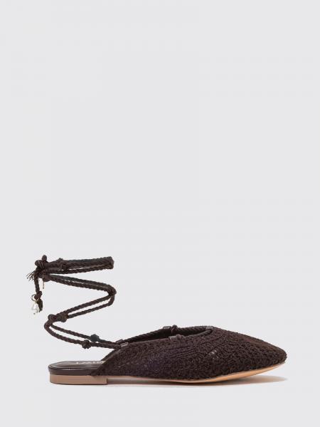 Ballerine Twinset U&B en coton crochet