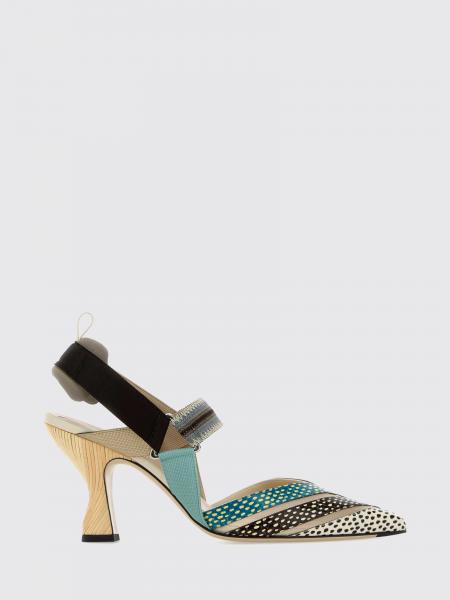 High heel shoes woman Fendi