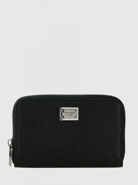 Dolce & Gabbana Grained Leather Wallet