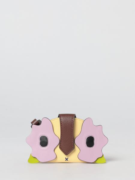 Fendi Best Friends Forever Leather Credit Card Holder