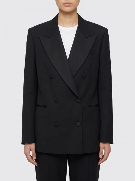 Double-Breasted Wool Blend Blazer Dries Van Noten