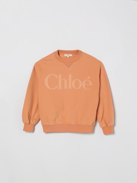Cotton Sweatshirt with Logo Chloé