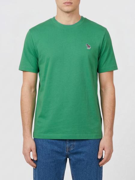 Paul Smith Cotton Crewneck T-Shirt with Logo