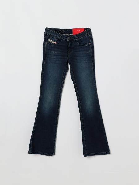 Flared Stretch Denim Jeans Diesel