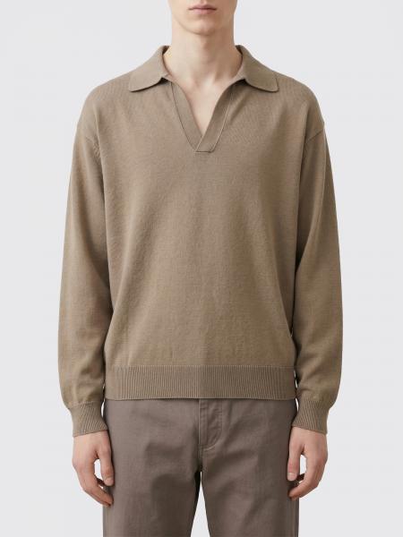 Cashmere and Silk Knit Polo Shirt Auralee