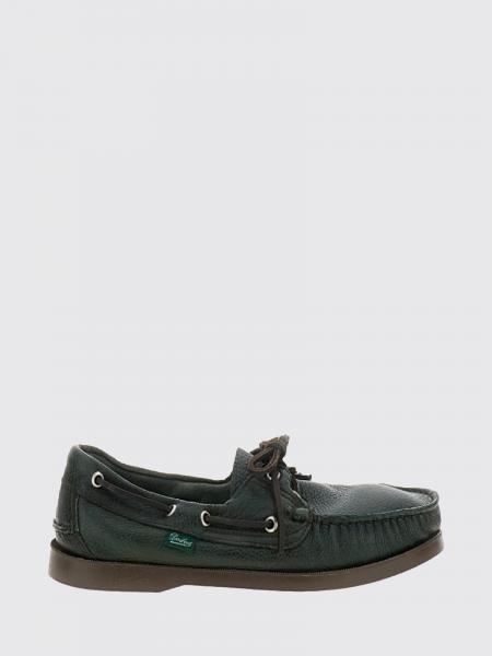Mocassin bateau Barth Marine en cuir grainé Paraboot