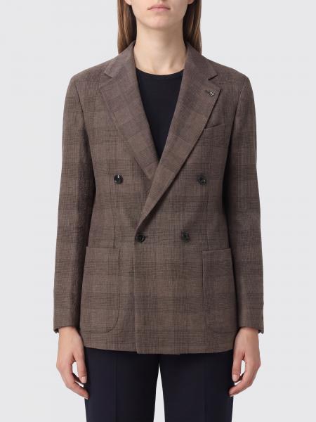 Tagliatore Tartan Double-Breasted Blazer