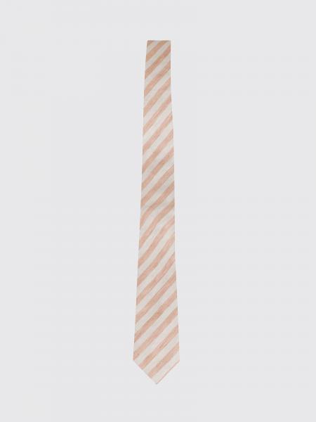 Tagliatore Regimental Linen and Silk Tie