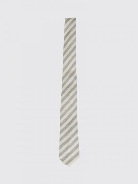 Tagliatore Regimental Linen and Silk Tie