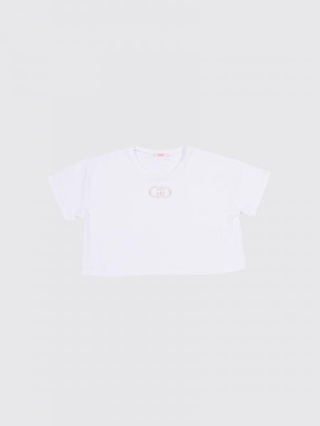 T-shirt crop Liu Jo avec logo