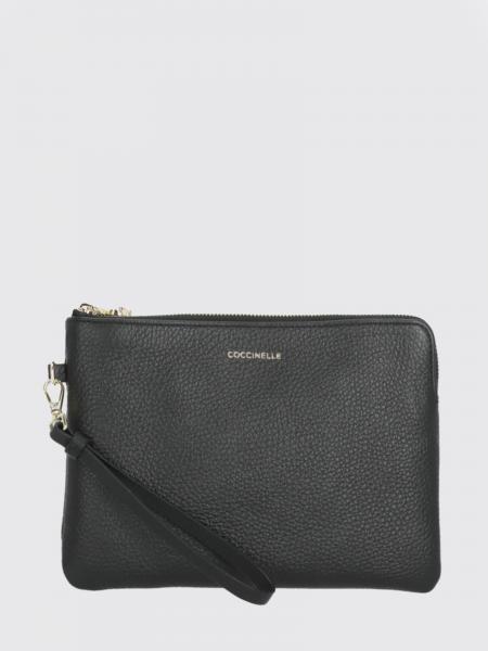 C-Me Softy Grained Leather Pouch Coccinelle