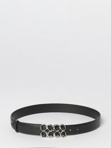 Grained Leather Belt Orciani