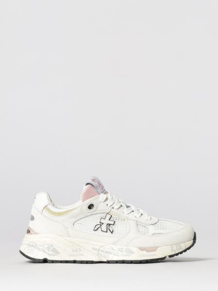 Premiata Mased Suede and Nylon Sneakers