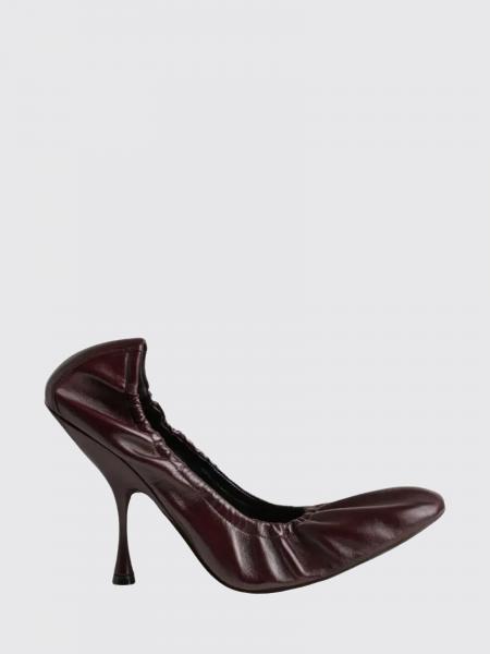 Phoebe Philo Pucker Leather Pumps