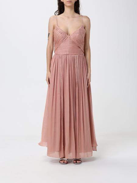 Fayla Midi Dress Costarellos in Georgette